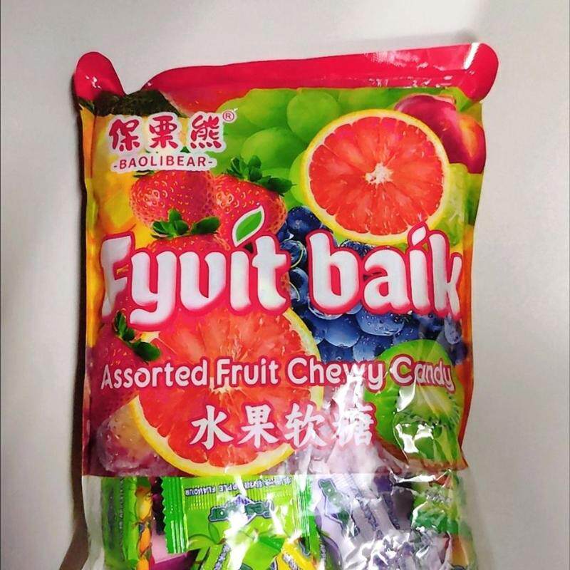 马来西亚风味水果软糖瑞士糖混合水果味糖果散装喜糖年货零食