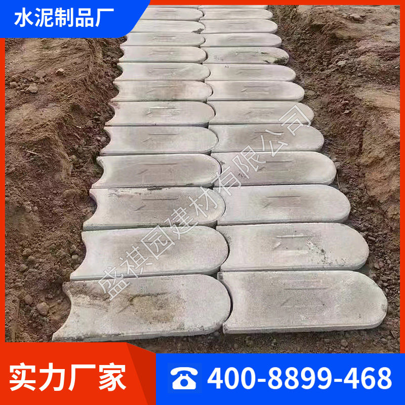 直埋电缆保护板水泥盖板地埋开沟高低压线路电力工程用燕尾砖成品
