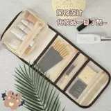 Вместительная и большая мультяшная милая складная косметичка, барсетка, сумка-органайзер, популярно в интернете