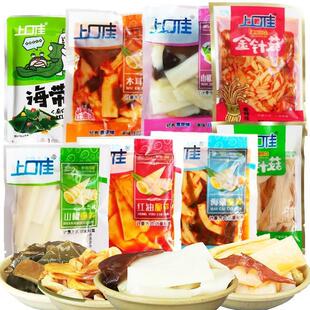 上口佳山椒脆笋金针菇笋片2斤红油木耳笋丝泡椒竹笋尖零食小包装