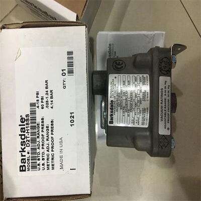 现货巴士德BARKSDALE压力开关DPD1T-M3SS0.03bar