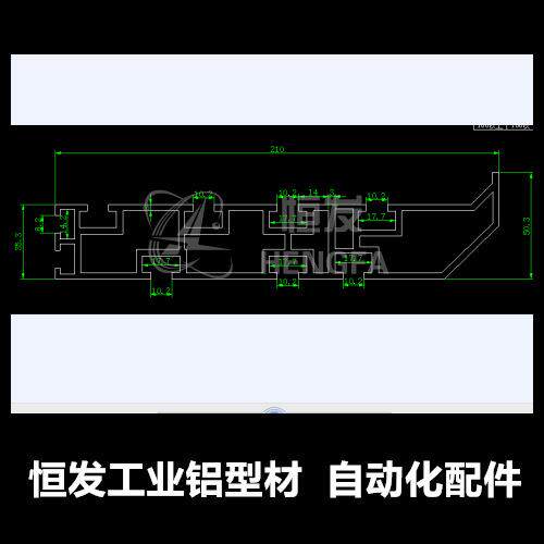 35210的板链线平顶链条铝材轨道/大量现货供应