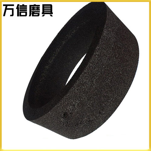万信磨具 2-300*100*250A46K 棕刚玉桶形砂轮 筒型平面端面磨砂轮