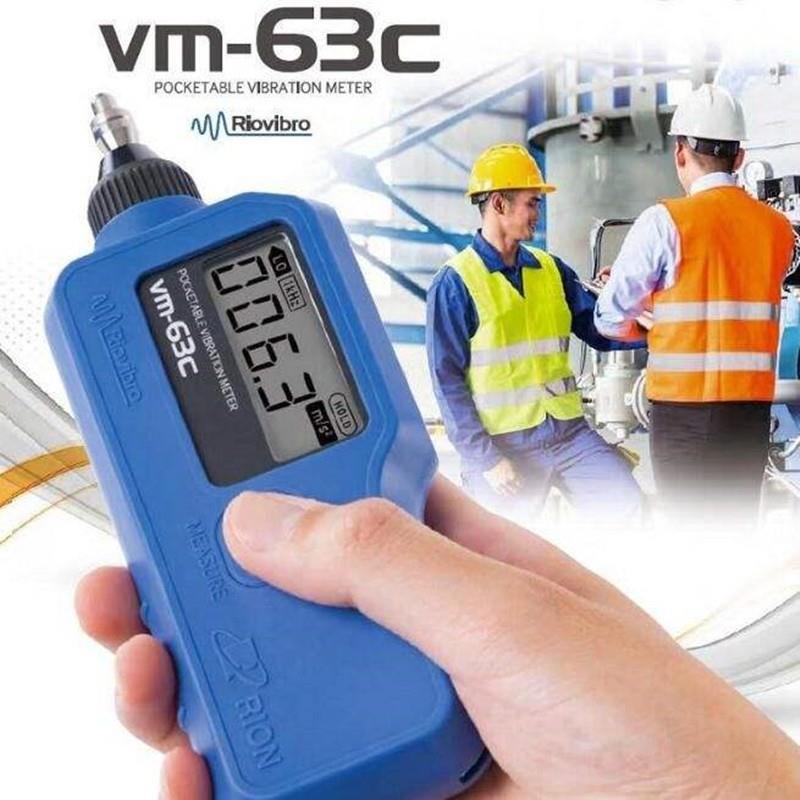 理音VM63A便携式测振仪振动测试仪机械设备震动测震仪VM63C