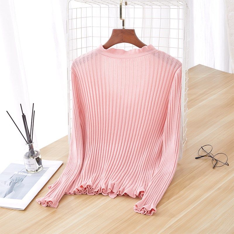 胖mm短款针织开衫女薄款毛衣外套大码宽松显瘦v领上衣春秋季新款