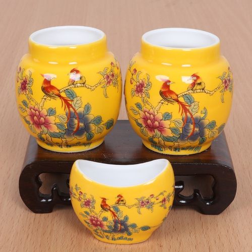 画眉大肚鸟食罐画眉鸟食盒鸟食碗画眉水碗画眉鸟食杯画眉笼配件