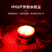 906警示闪烁灯声光警报器24V12V爆闪磁吸警报灯岗亭机床警示灯