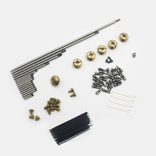 长笛黑管单簧管中音萨克斯维修套装键轴螺丝簧片簧针轴棍乐器配件