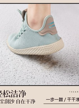 卡通入户门地垫进门脚垫轻奢高级耐脏免洗防滑可裁剪玄关丝圈地垫