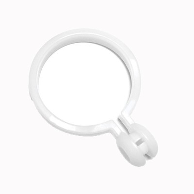 窗帘 床帘配件挂环圈圈 吊环罗马环套环浴帘环开口闭口杆子活扣环