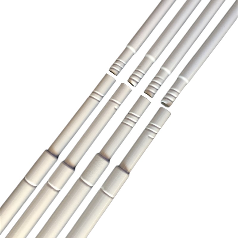 特硬烤漆杆伸缩床帘支架单根可伸缩白色烤漆杆三通压脚抓扣手配件