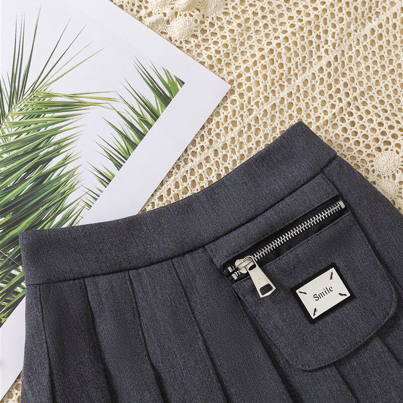 女童半身裙2024秋季新款儿童百褶裙子洋气小女孩学院风JK短裙春秋