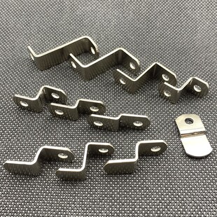 包邮相框配件背板固定Z型压片装饰画字画框镜框梯形高低支撑卡扣