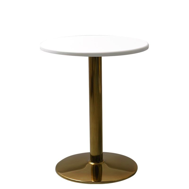 北欧简约小户型小圆餐桌洽谈休闲咖啡桌子网红奶茶店金色桌椅组合,住宅家具,板木餐桌,淘宝优惠券,粉丝福利购,淘宝优惠卷