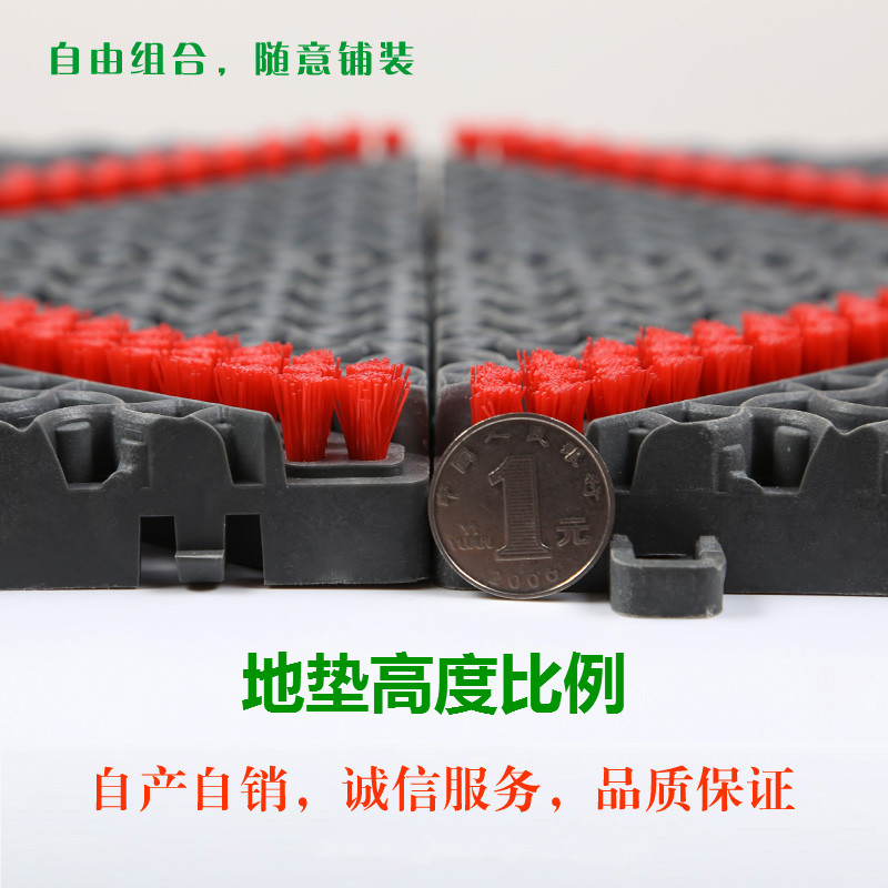 室外镂空门垫酒店大门地毯商场入口地垫超强防滑除尘脚垫门厅垫子