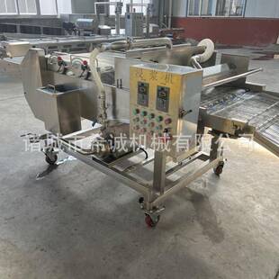 肉制品浸浆机全自动肉排小酥肉上浆机蔬菜饼鱼块小酥肉淋浆设备