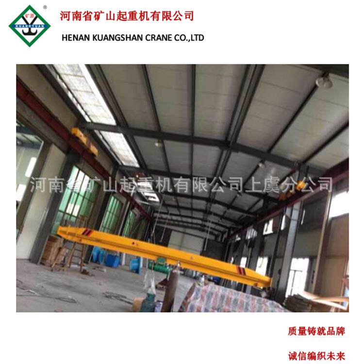 LDA型单梁桥式起重机1吨2吨吨单梁行车厂房小型电动单梁起重机