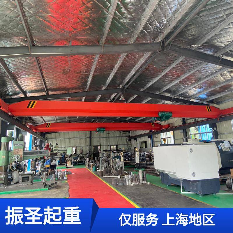 上海奉贤厂家5吨电动单梁起重机航吊10t欧式变频落地行车龙门吊