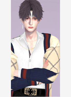 祁煜｜sims4模拟人生4人物mod｜恋与深空仿捏｜1.105