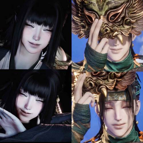 2款 阿狸 薯鼠 川上之述 燕云十六声端游手游通用男女捏脸