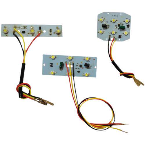 速发电动三0车元宝客厅灯灯板配板12V48V6轮V72V80V 全封闭件通用