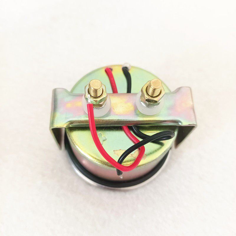速发12v24v带灯小电流表汽车货车农用车电压表叉车0A电压直流表包
