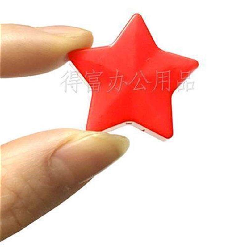 速发强磁五角星磁铁彩色吸铁石教学办公用磁性贴黑板磁扣白板磁钉