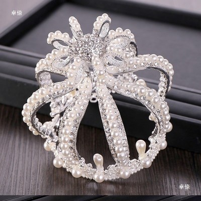 速发手捧花主杖走秀素材手手花新娘拍照舞台公权水晶球捧杖