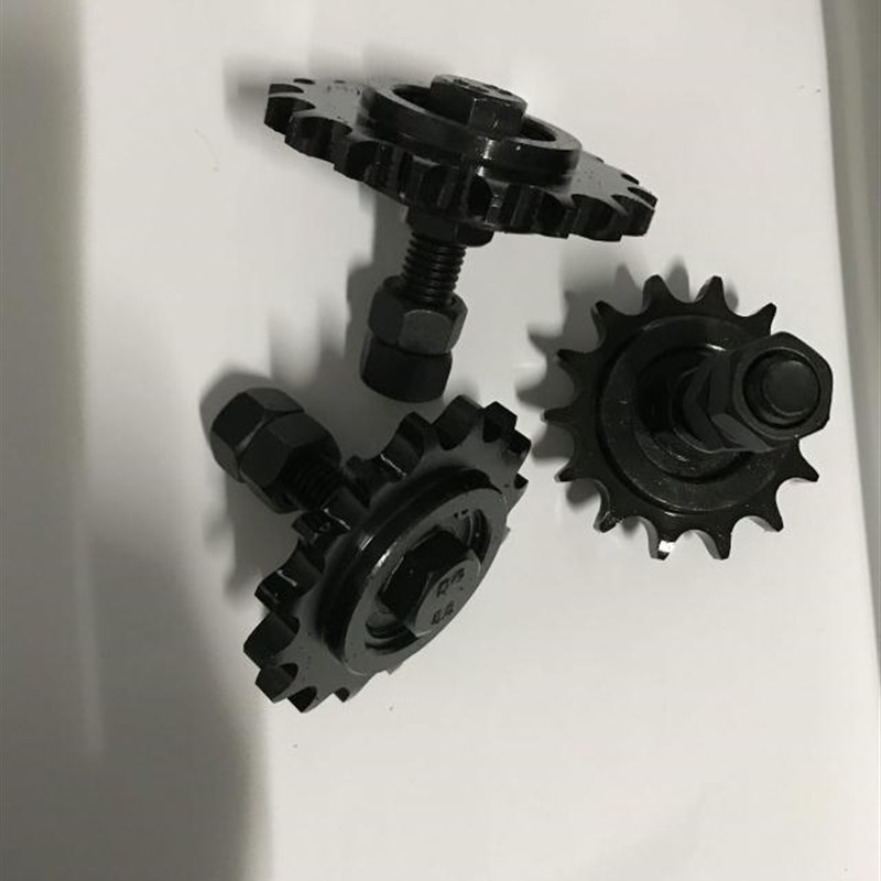 速发链轮涨紧轮08B/08A/14齿/16齿/18齿/RS40/4分链轮节距12.7/惰