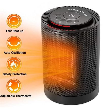 速发Iteit Desk/ Electr Cer Hter 10Wp600W/1200W