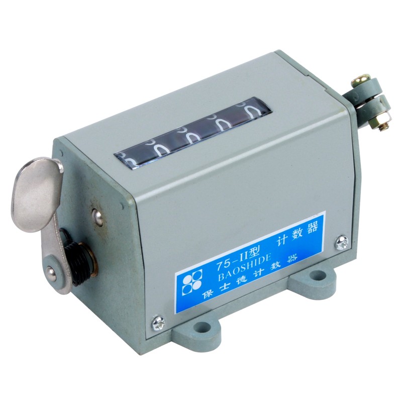 速发冲床机械计数器D-70 手动记数器 拉动式工业转数表 75-I 75-I