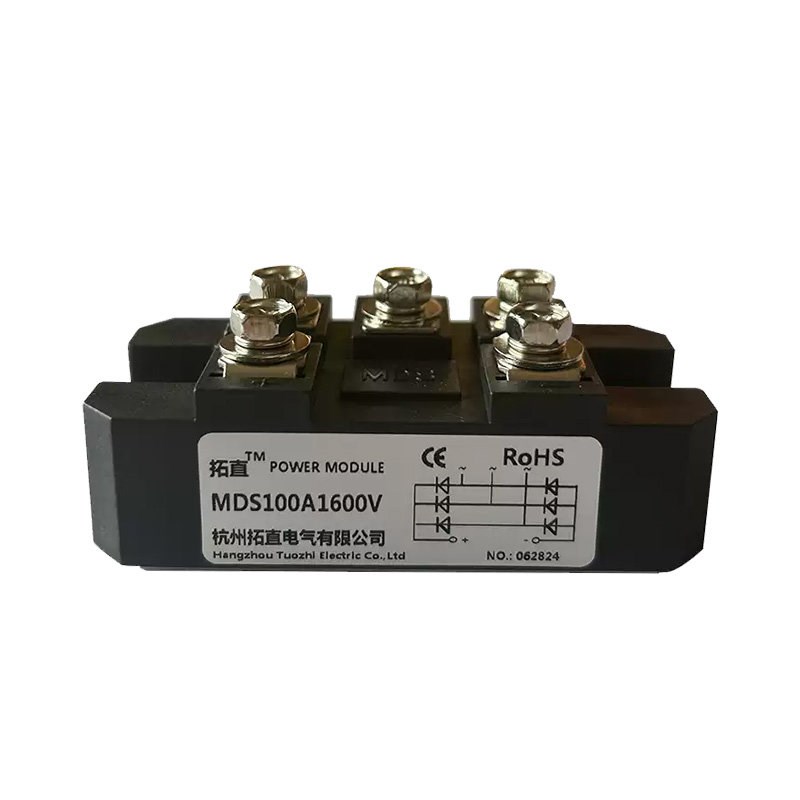 速发MDS三相整流桥模块100A150A带散热器200A250A00A1600V桥式整