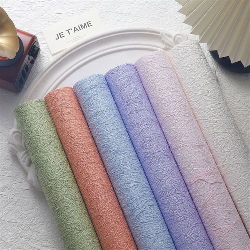 速发纹语新品卷装手工石纹礼高级创意花理艺术纸情人节纸物包装