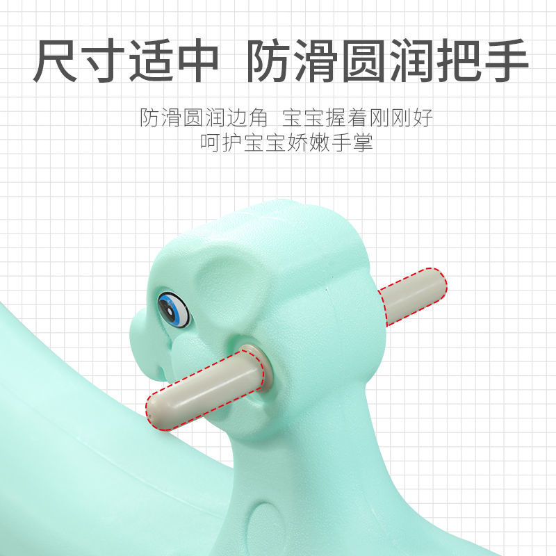 极速幼儿园双人动物跷跷板儿童室内家用宝宝塑料木马摇马翘翘板摇