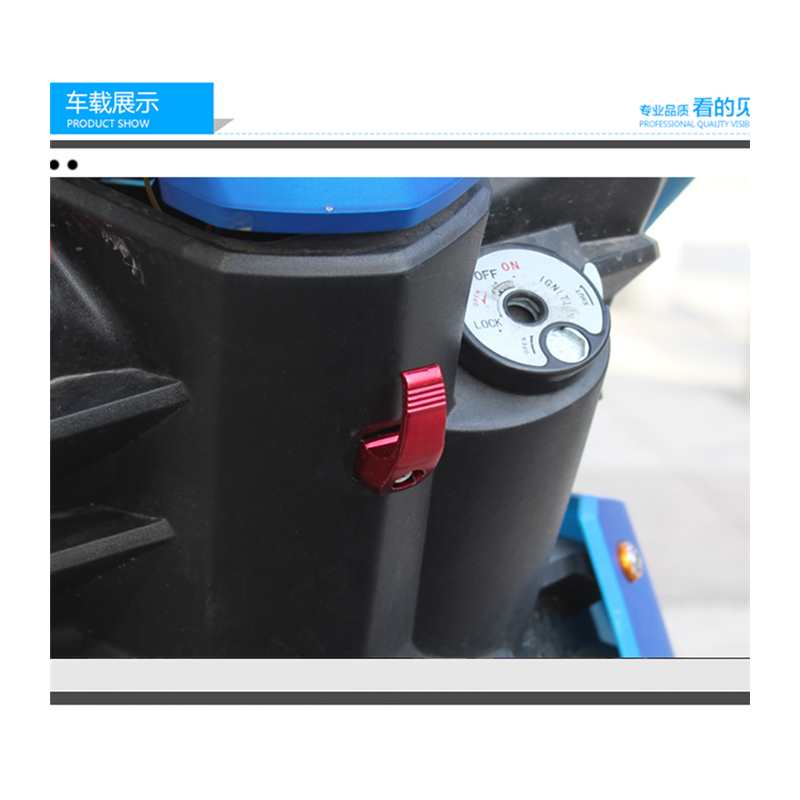 踏板摩托车挂钩铝合金头盔行李钩电动车单孔挂架改装配件装饰件