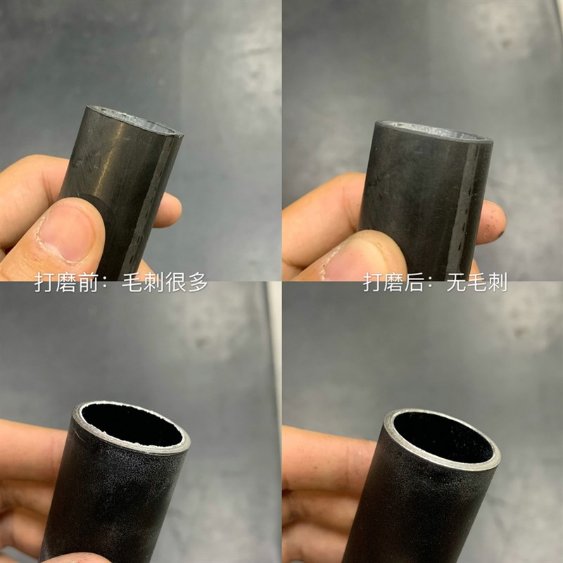 自行车公路车碳纤维前叉截管打磨去毛刺修边工具座管把横头管打磨