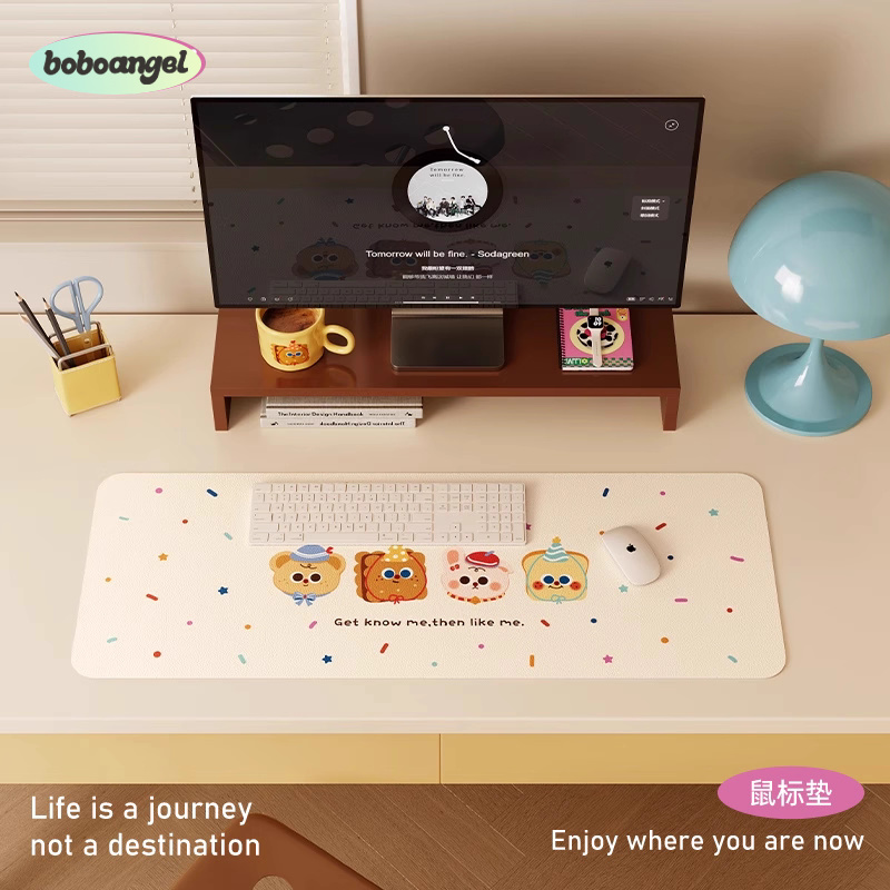 小熊饼干超大号鼠标垫