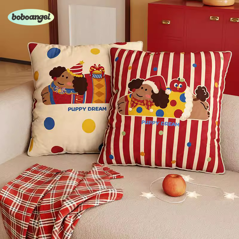 BoBoAngel美式复古卡通抱枕