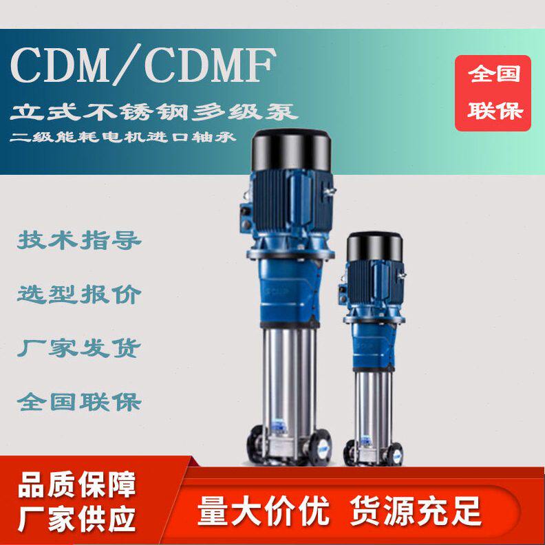 南方水泵立式泵CDMF15-5 6 7 8 9 10 12不锈钢多级泵水处理压泵
