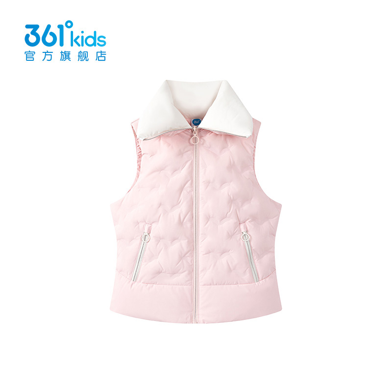 361童装女童羽绒马甲防风保暖