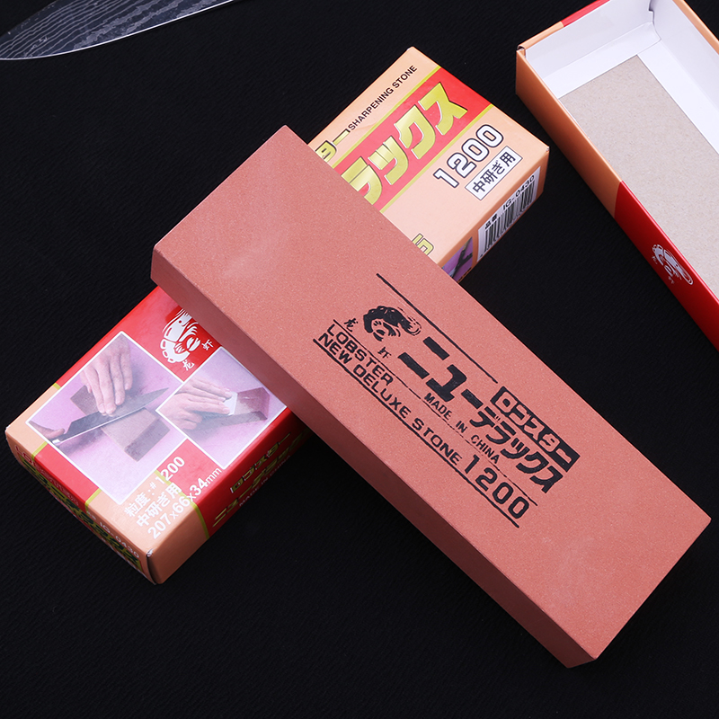 出口磨刀石1200目刺身刀磨刀石龙虾牌刺身寿司刀料理刀具砥石