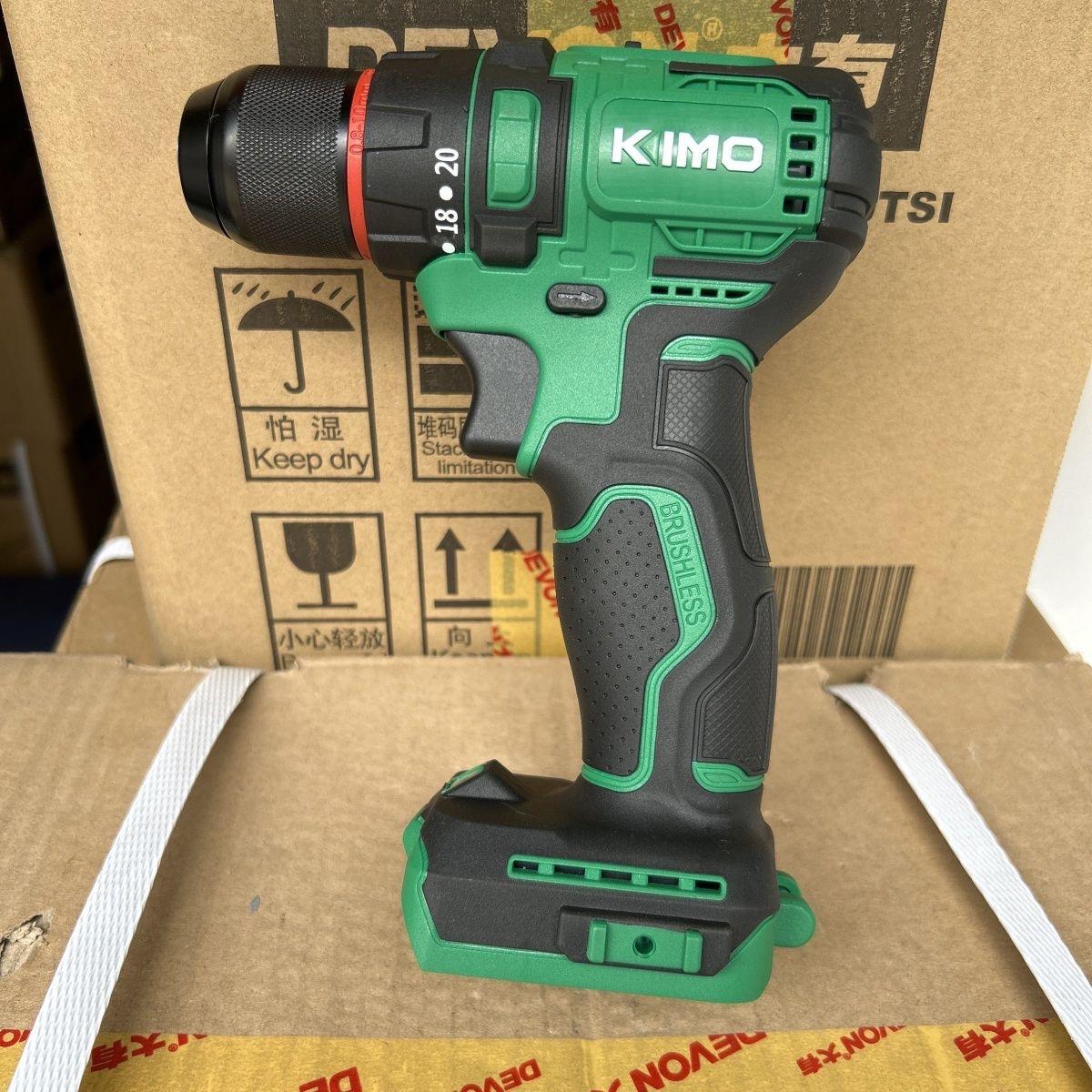 奇磨KM166充电钻20V无刷锂电钻电动螺丝刀电池充电器裸机身机头