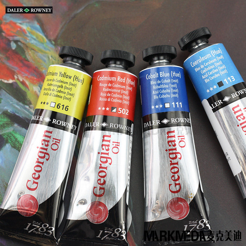 速发乔琴油画威美油画颜荐黑白色8 22推5料色三原色