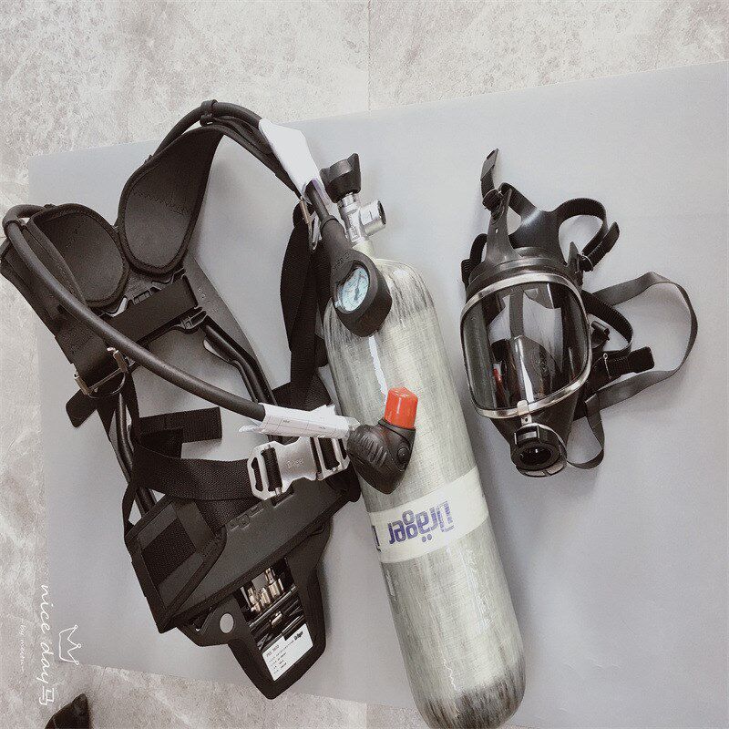 速发 ger  P0 空气呼吸瓶a正压式呼吸器 6.8L气器 面罩