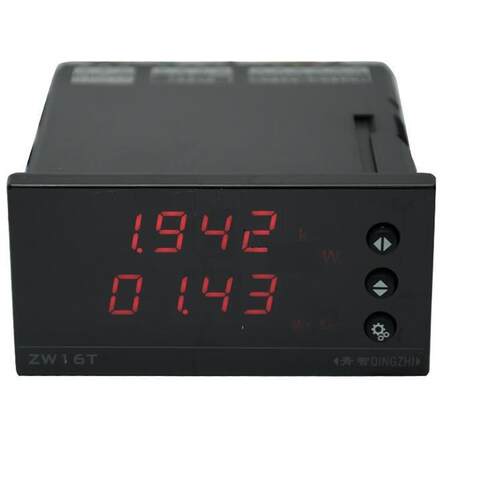 现货青智ZW1622W盘装s电量表交流单相有功功率表电能表计时器500V