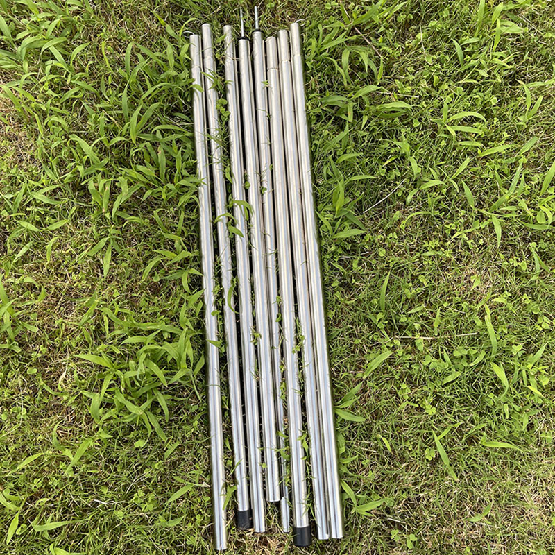 天幕支撑杆铝合金加粗户外帐篷门厅杆支架加高不锈钢X折叠伸缩杆