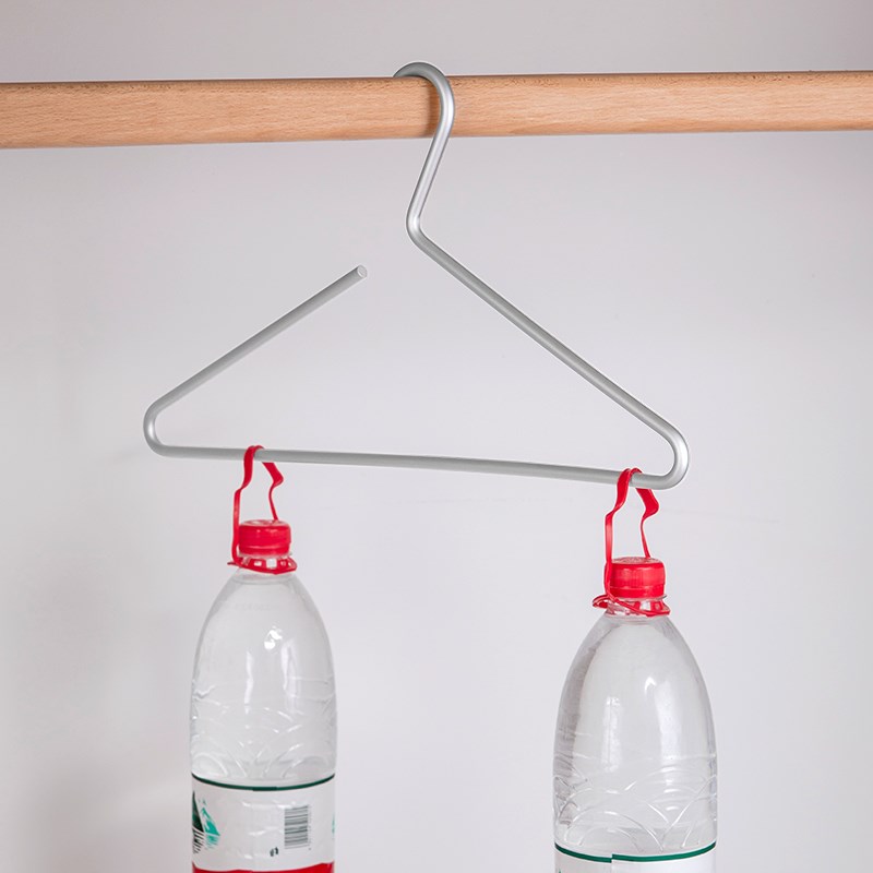 高档铝合金衣架实心加粗轻奢挂衣架太空铝大衣S挂衣架无痕衣架子