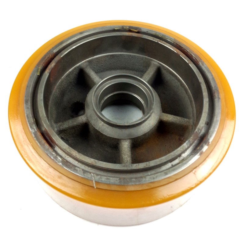 电动堆高机d轮子林德R14R16R20承载轮285X100前移式堆高机前轮承