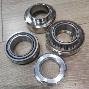 电动车不锈钢波盘八件碗009 碗组方向柱 007压力轴承车头转动改装