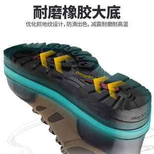 男防臭轻便钢包头防砸防刺穿工地H工作牛筋底耐磨老保女钢 劳保鞋
